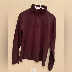 Mountain Hardwear Women's brown Half-Zip Sweater